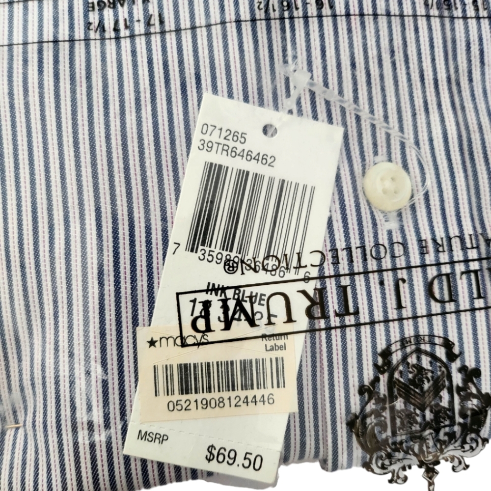 NIP Signature Donald Trump Button down - Picture 2 of 3